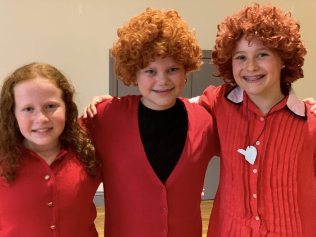 Photo of our three Annies!