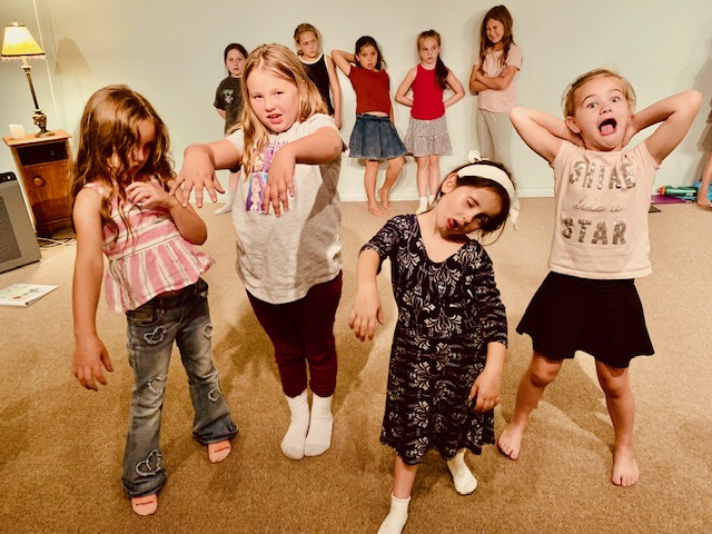 Actors pretending to be Zombies!
